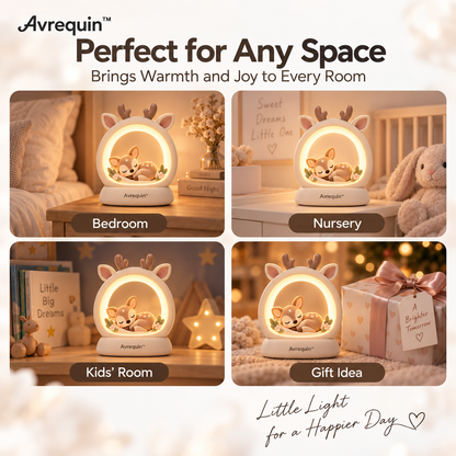 Avrequin™ DreamGlow Little Fawn Night Light