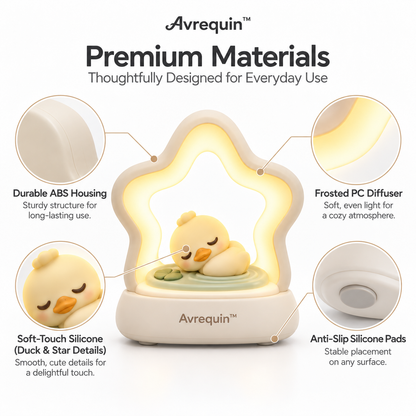 Avrequin™ Star Duck Bedside Night Light