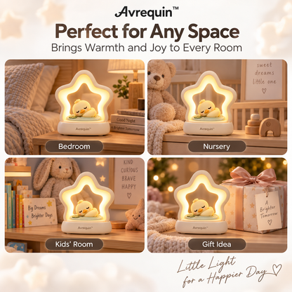 Avrequin™ Star Duck Bedside Night Light