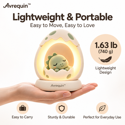 Avrequin™ Dino Egg Glow Night Light