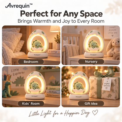 Avrequin™ Dino Egg Glow Night Light